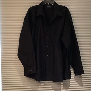 Arrow Black Long-Sleeve Dress Shirt